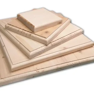 Horká Nabídka Dřevěná podložka pod model - Čtverec 20 x 20 cm