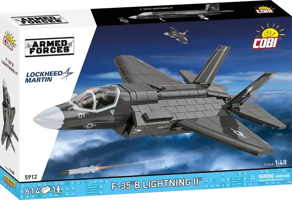 Horká Nabídka F-35B Lightning II - Plastová stavebnice COBI
