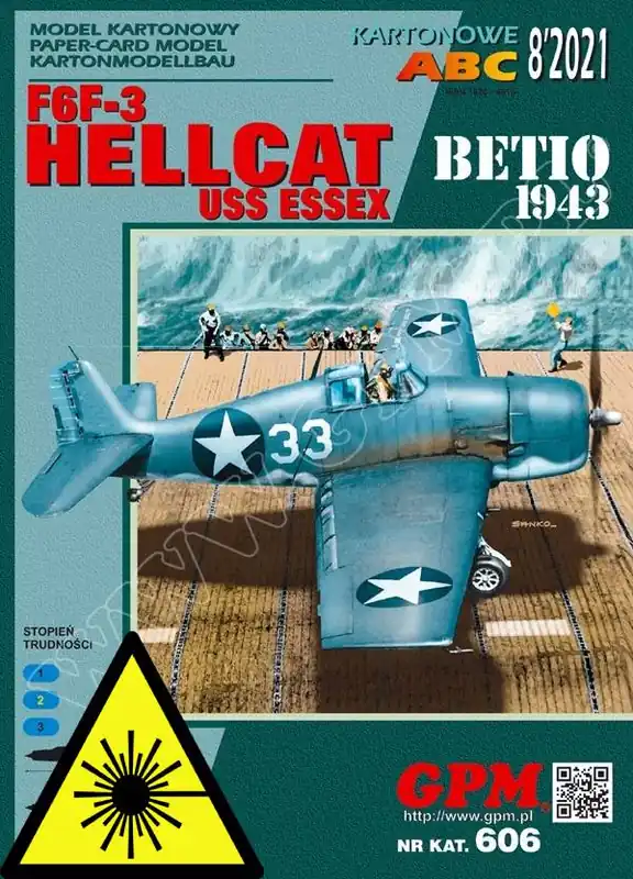 Super Cena F6F-3 Hellcat Betio - plastová kola
