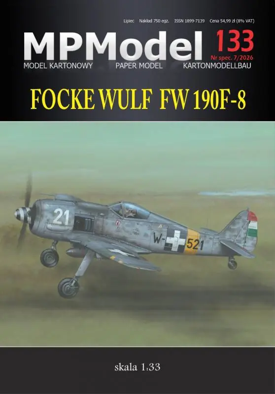 Focke-Wulf Fw 190F-8 Vysoce Kvalitní
