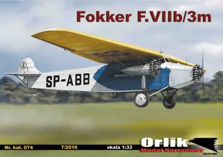 Fokker F.VIIb/3m Poslední Šance