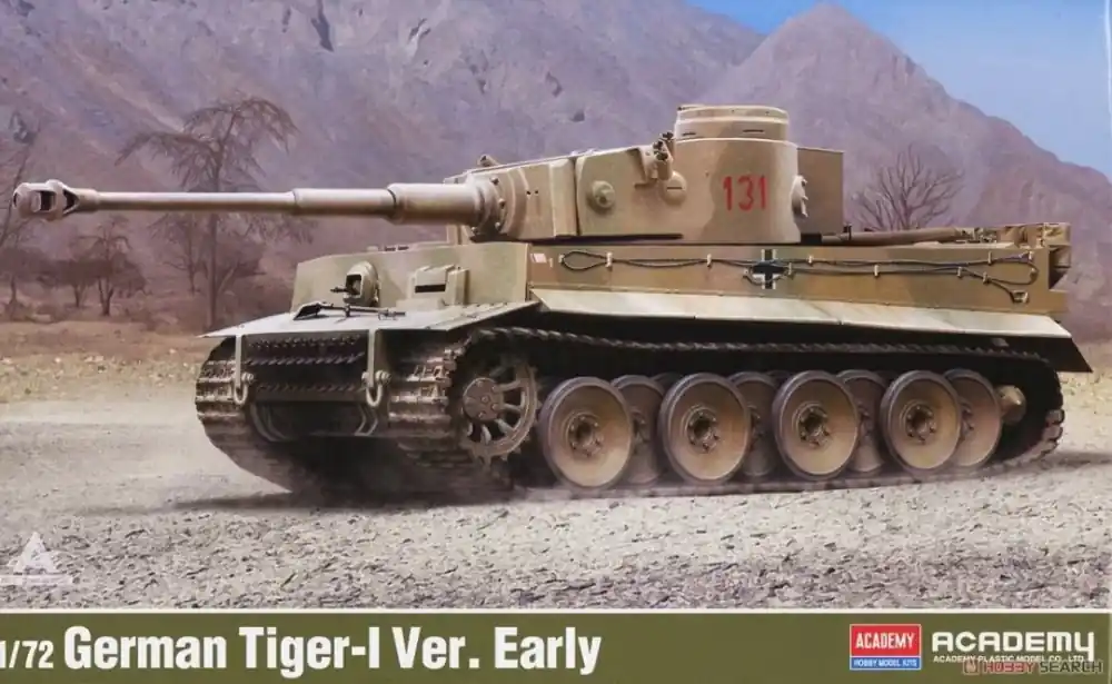 German Tiger I Ver. Early 1/72 Poslední Šance