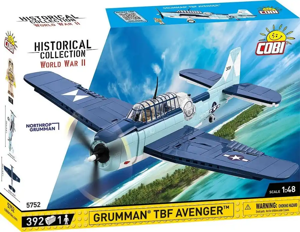 Grumman TBF Avenger - Plastová stavebnice COBI Super Cena
