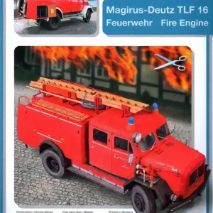 Hasičský vůz Magirus-Deutz RLF 16 Zlevněný