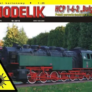 HCP 1-6-2 Bułgar - Laserové doplňky - kostra, detaily, díly kol Značkový