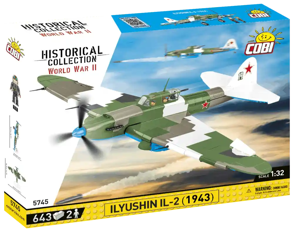 Iljušin IL-2 1943 WWII - Plastová stavebnice COBI Objednat Nyní
