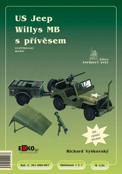 Omezená Nabídka Jeep Willys MB s přívěsem