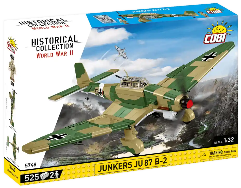 Junkers JU-87 B-2 Stuka WWII- Plastová stavebnice COBI Koupit Online