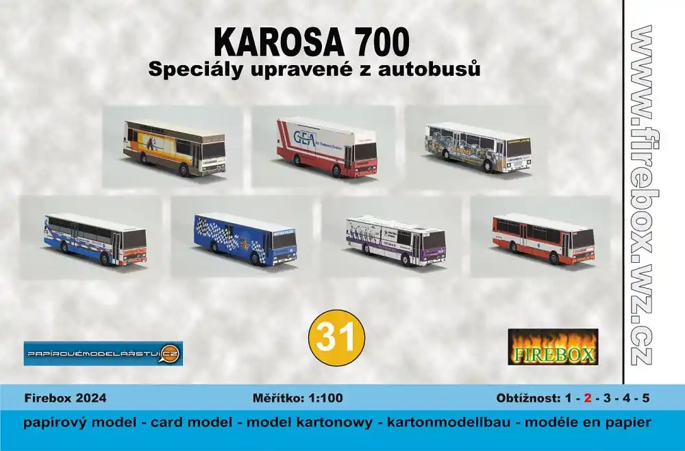 Karosa 700 - speciály Akční Nabídka