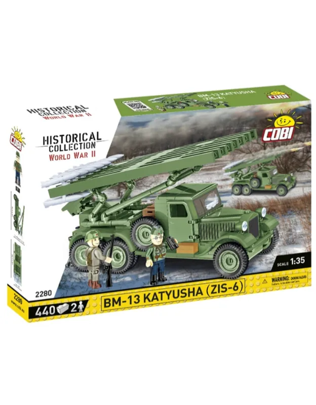 Katyusha (ZIS-6) WW II - Plastová stavebnice COBI Novinka