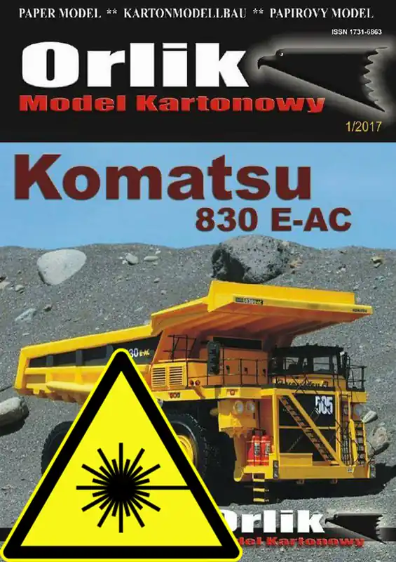 Objednat Nyní Komatsu 830 E-AC - Laserové doplňky - díly kol, detaily, dezény