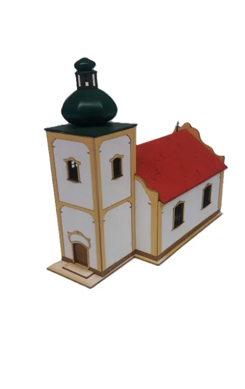 Kostel - Měřítko 1 87 Levný