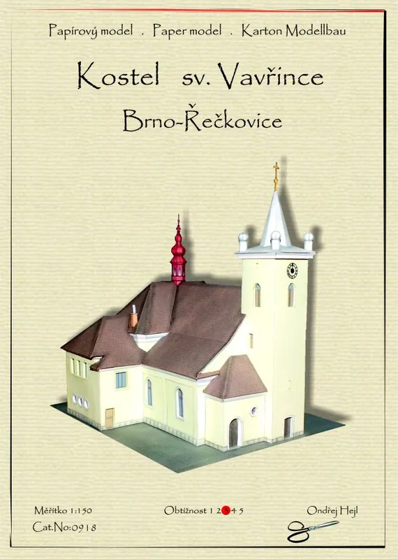 Nízká Cena Kostel sv. Vavřince Brno - Řečkovice