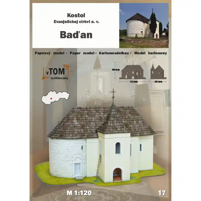 Přímo Od Výrobce Kostol Evanjelickej cirkvi a.v. - Baďan