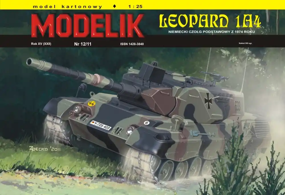 Leopard 1A4 Pouze Dnes