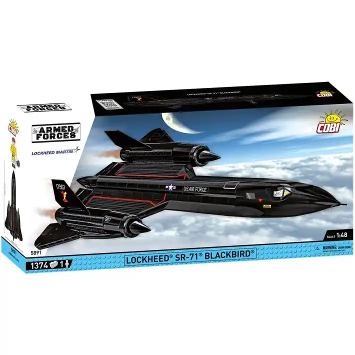 Lockheed SR-71 Blackbird - Plastová stavebnice COBI Víkendová Akce