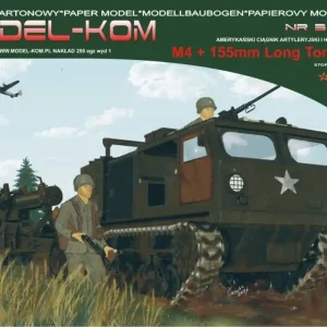 Originální M4 + 155mm Long Tom