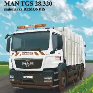 MAN TGS 28.320 - Popelářský vůz Časově Omezené