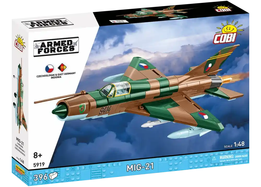 Víkendová Akce MIG-21 (ČSSR/NDR) - Plastová stavebnice COBI