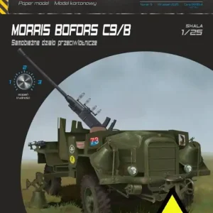 Morris Bofors C9/B - Laserové doplňky - kostra, detaily, dezény, díly kol Novinka