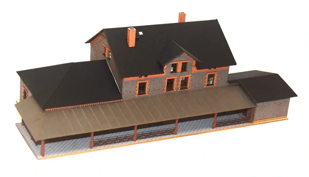 Víkendová Akce Nádraží Vrbno pod Pradědem - Měřítko 1 160