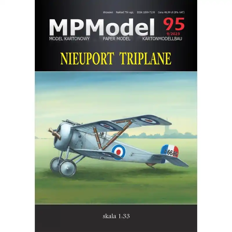 Odeslání Ihned Nieuport Triplane