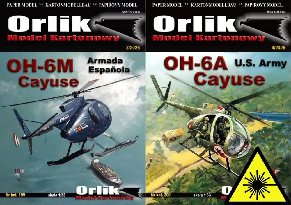 OH-6M Cayuse - kabinka Odeslání Ihned
