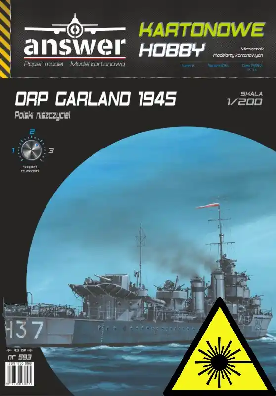 Must-Have ORP Garland 1945 - Laserové doplňky - kostra