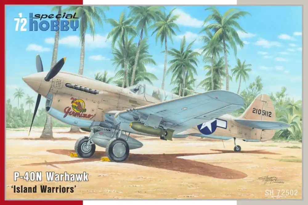 Originální P-40N Warhawk "Islands Warriors" 1/72