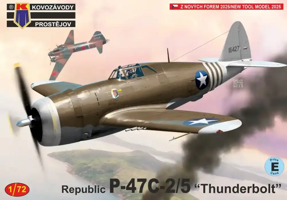 P-47C-2/5 "Thunderbolt" 1/72 Pouze Dnes