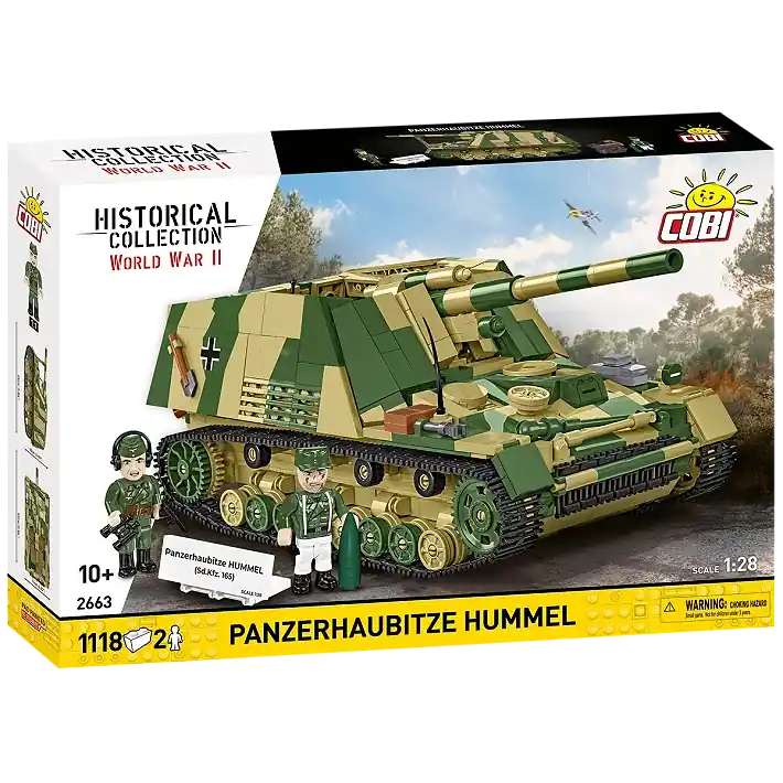 Panzerhaubitze HUMMEL WWII - Plastová stavebnice COBI Koupit Online