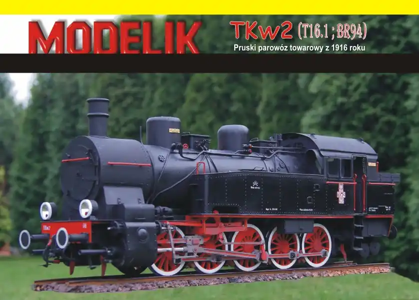 Speciální Cena Parní lokomotíva TKw2