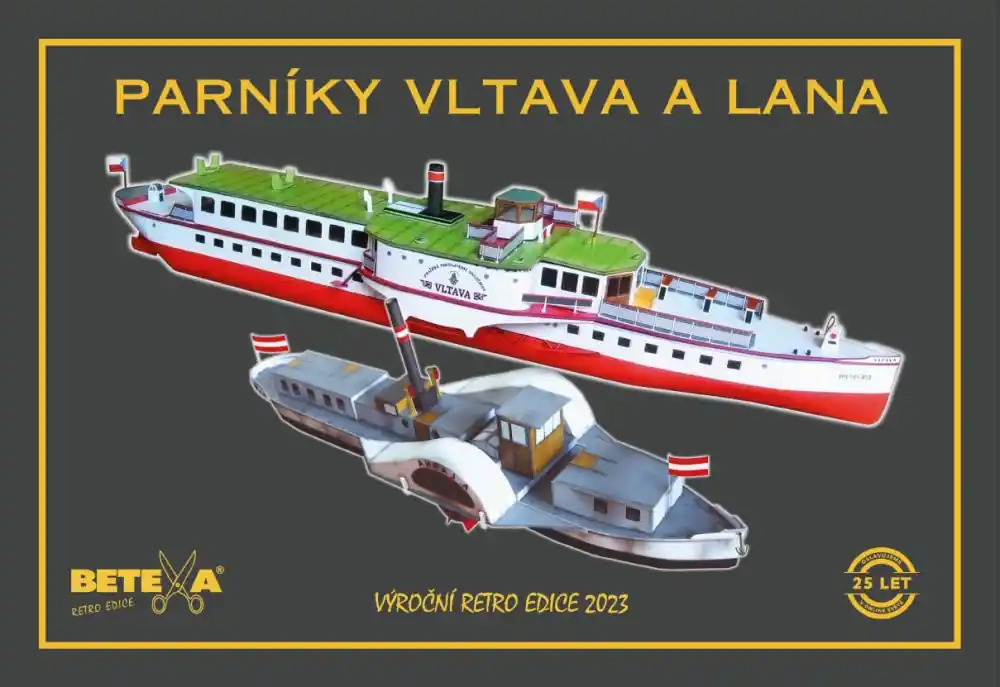 Parníky Vltava a Lana - výroční edice 2023 Sleva