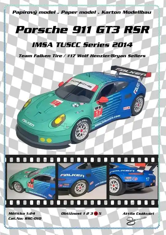 Porsche 911 GT3 RSR Autentický