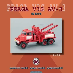 Vysoce Kvalitní Praga V3S AV-3 SDH