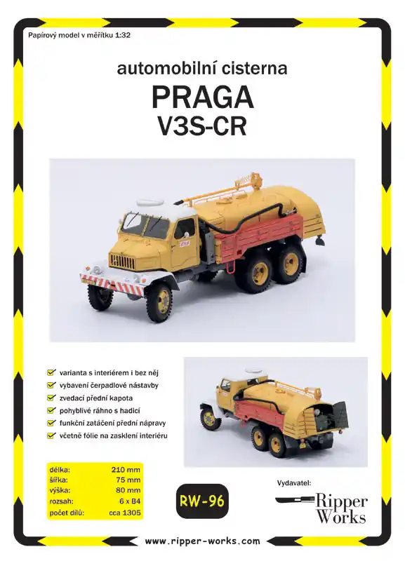 Bezpečná Platba Praga V3S - CR