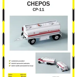 Objednat Nyní Přívěs Chepos CP-11 Benzina