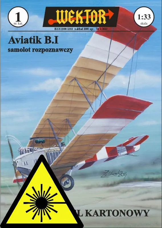 Průzkumný letoun Aviatik B.I - Laserové doplňky - kostra, detaily Aktuální