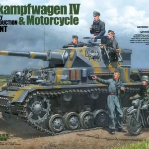 Značkový Pz.IV.G a Motocykl EF