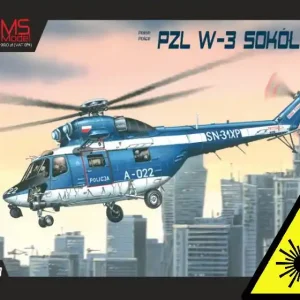 PZL W-3 Sokol Policja - Laserové doplňky - kostra Nová Kolekce
