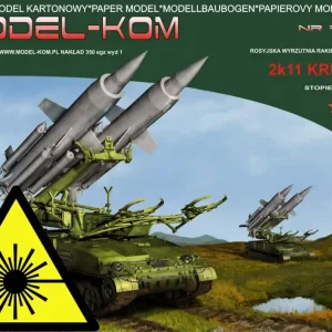 Raketový komplet 2K11 Krug - Laserové doplňky - kostra Dokud Zásoby Vydrží