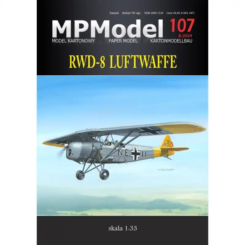 Jen Po Omezenou Doba RWD-8 Luftwaffe