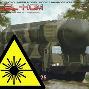 SS-27 TOPOL-M - Laserové doplňky - kostra Autentický