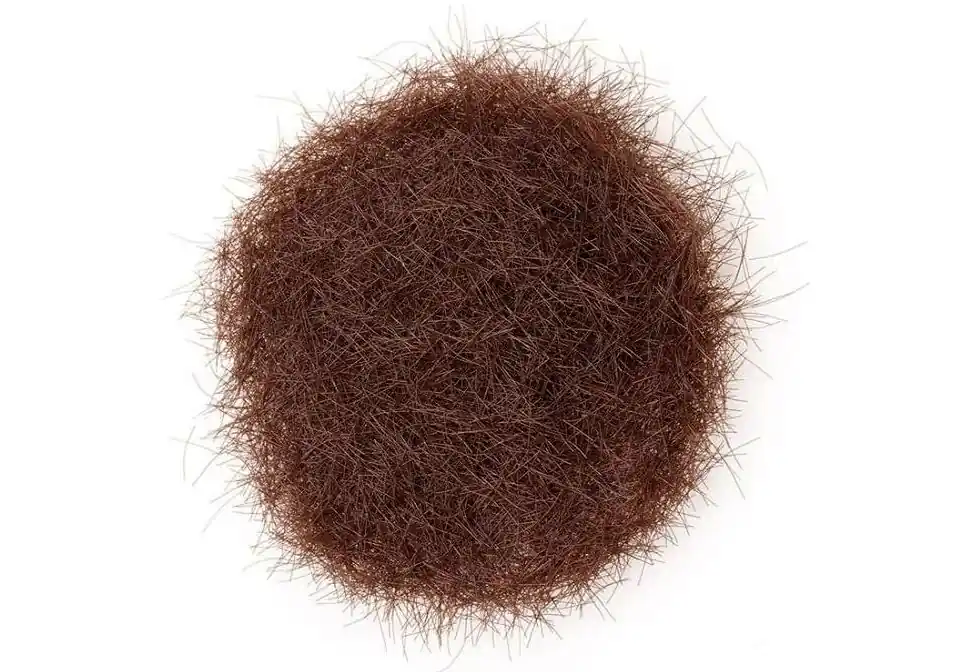 Oblíbený Statická tráva 6,5 mm - hnědá 50g