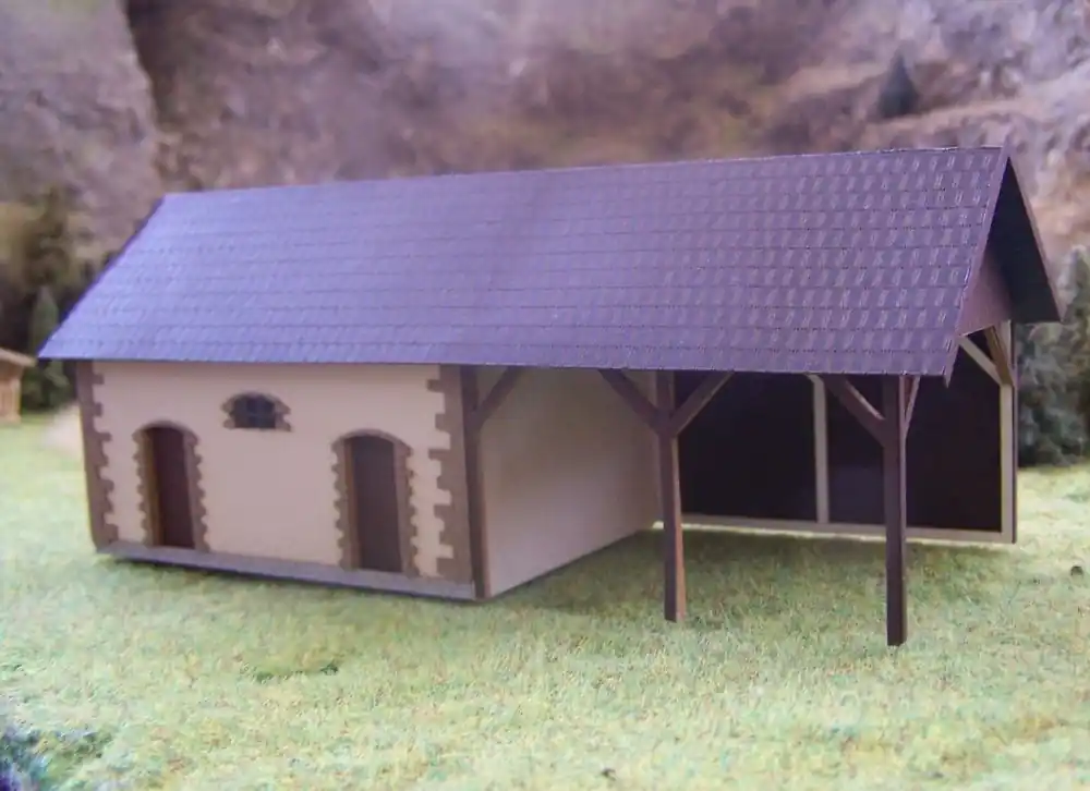 Ověřený Stodola se stáním - Měřítko 1 120