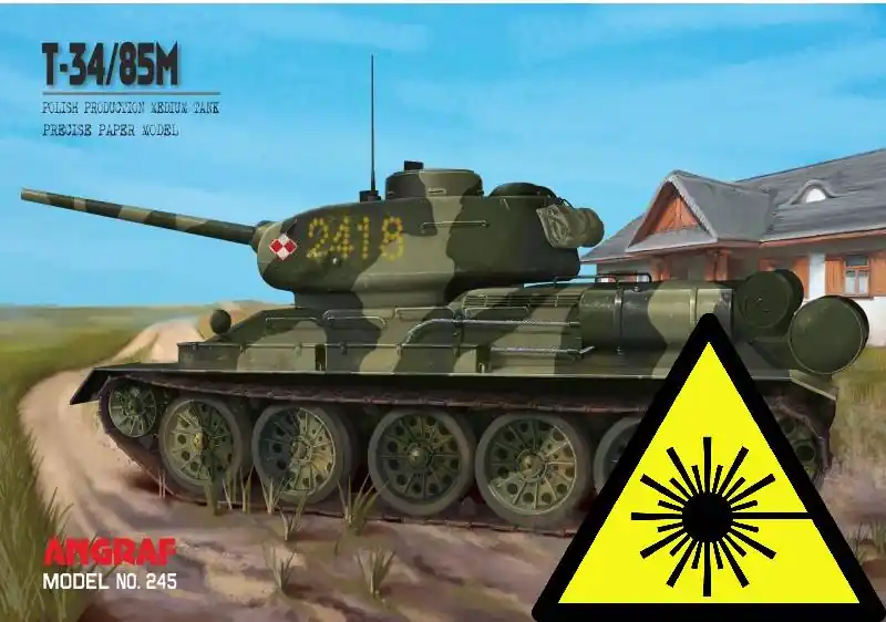 Hit Sezóny T-34/85M - Laserové doplňky - pásy