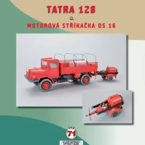 Tatra 128 & Motorová stříkačka DS 16 Omezená Nabídka