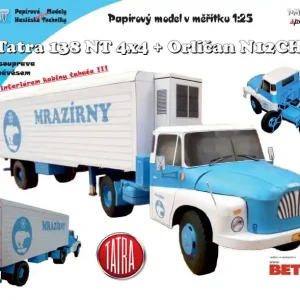 Must-Have Tatra 138 NT 4x4+ Orličan N12CH - Mrazírny