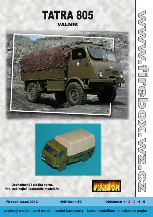 Tatra 805 valník Vrácení Zdarma