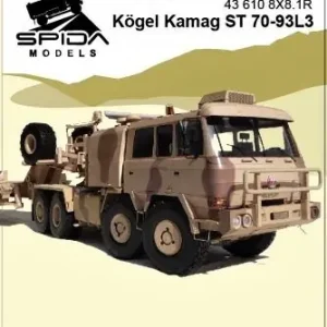 Tatra 815-6 VWN9T 43 610 8X8.1R & KÖGEL KAMAG ST 70-93L3 Autentický